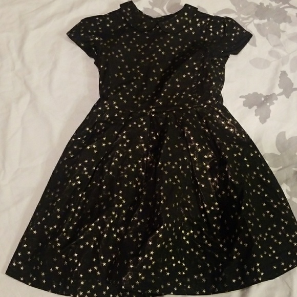 bonpoint black velvet dress